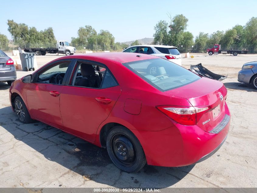 2017 Toyota Corolla Le VIN: 5YFBURHE1HP580121 Lot: 39520030