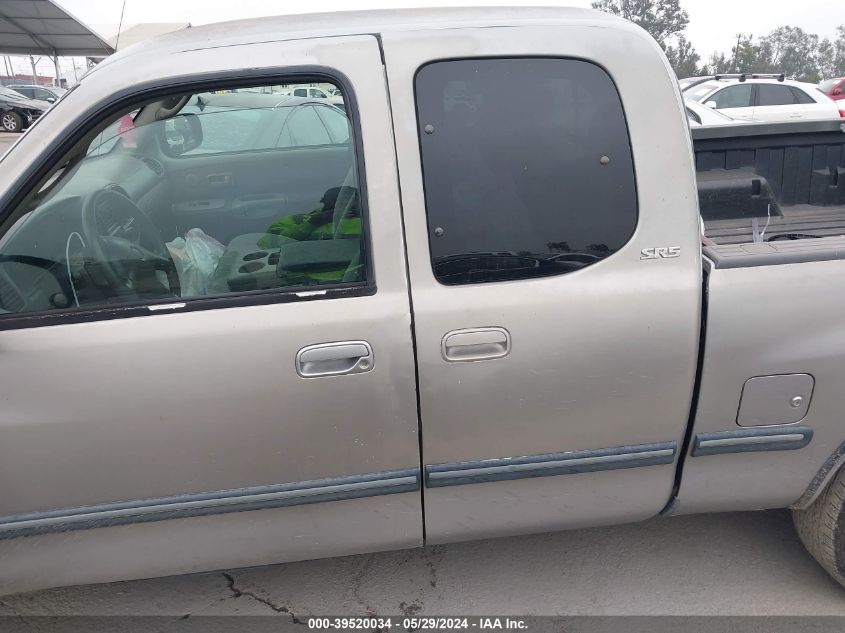 2002 Toyota Tundra Sr5 V8 VIN: 5TBRT34182S245429 Lot: 39520034