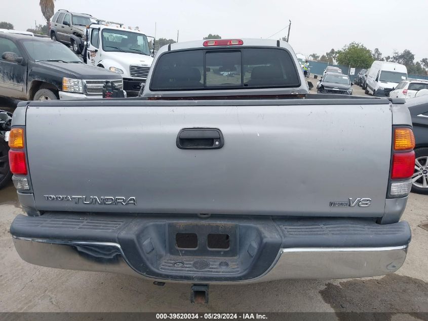 2002 Toyota Tundra Sr5 V8 VIN: 5TBRT34182S245429 Lot: 39520034