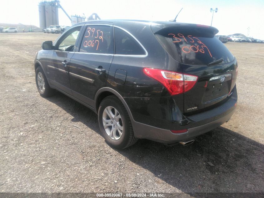 2007 Hyundai Veracruz Gls/Limited/Se VIN: KM8NU13C87U025264 Lot: 39520067