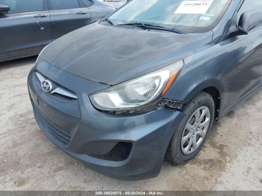 2012 Hyundai Accent Gls VIN: KMHCT4AE0CU054610 Lot: 39520075