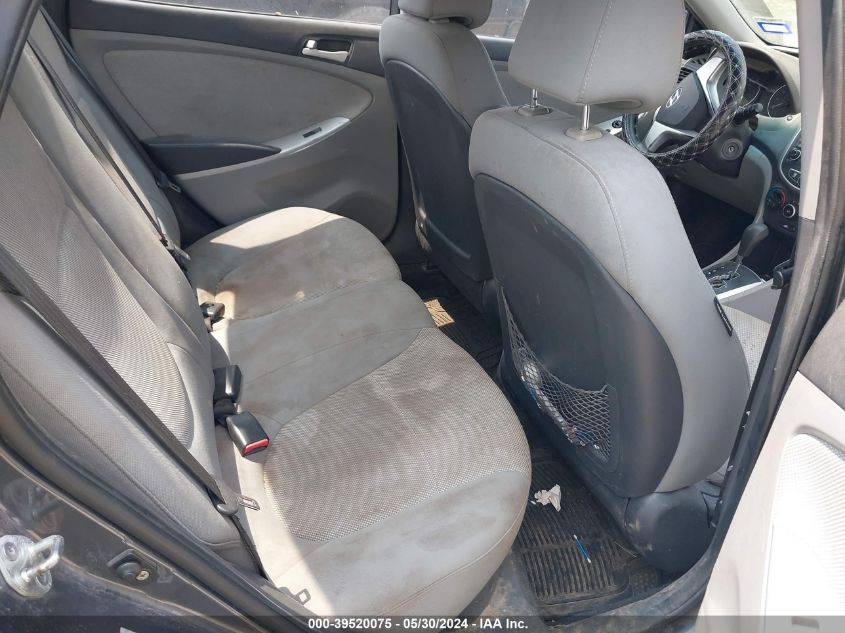 2012 Hyundai Accent Gls VIN: KMHCT4AE0CU054610 Lot: 39520075
