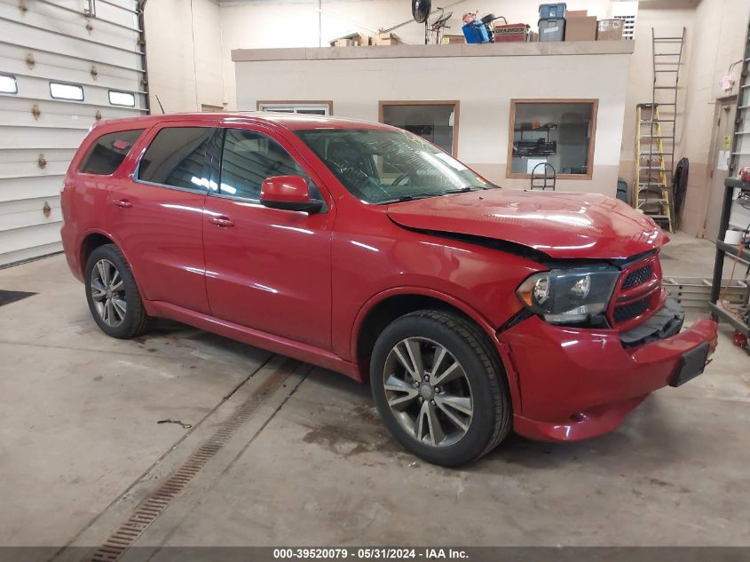 2013 Dodge Durango Sxt VIN: 1C4RDJAG1DC695641 Lot: 39520079