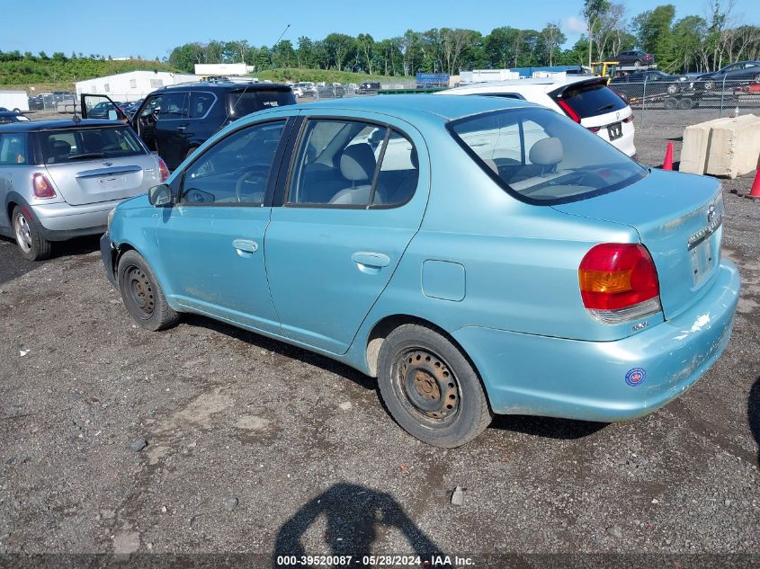 2003 Toyota Echo VIN: JTDBT123830297844 Lot: 39520087