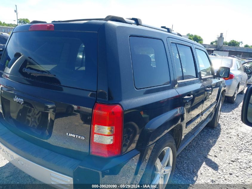 2007 Jeep Patriot Limited VIN: 1J8FF48W17D238850 Lot: 39520090