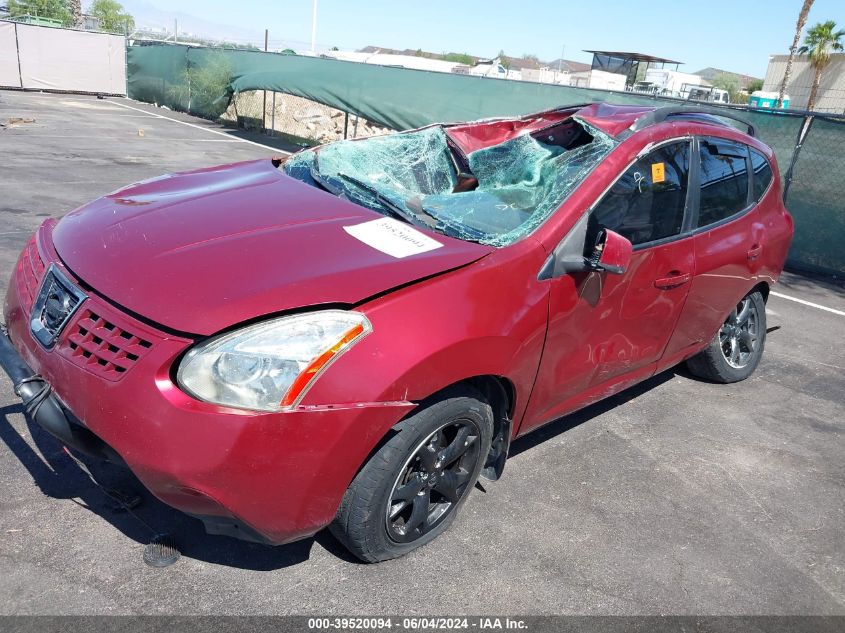 2009 Nissan Rogue Sl VIN: JN8AS58V79W191586 Lot: 39520094