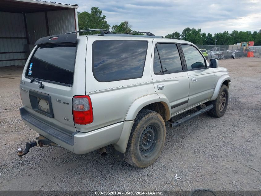 2000 Toyota 4Runner Sr5 V6 VIN: JT3HN86R8Y0293588 Lot: 39520104