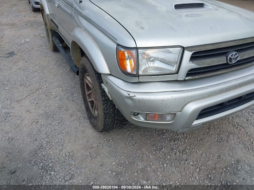 2000 Toyota 4Runner Sr5 V6 VIN: JT3HN86R8Y0293588 Lot: 39520104