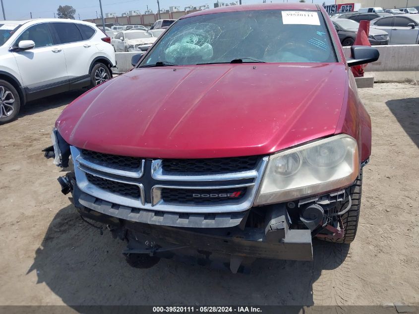 2014 Dodge Avenger Se VIN: 1C3CDZAB0EN223241 Lot: 39520111