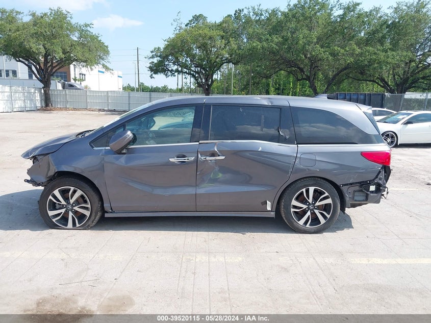 2018 Honda Odyssey Elite VIN: 5FNRL6H94JB040170 Lot: 39520115