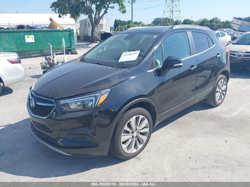 2019 Buick Encore Fwd Preferred VIN: KL4CJASB9KB961390 Lot: 39520118