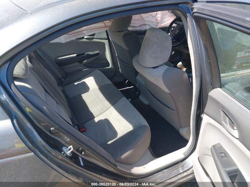 2010 Honda Accord 2.4 Lx VIN: 1HGCP2F33AA185549 Lot: 39520120