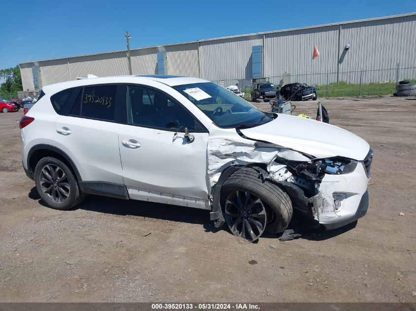2016 Mazda Cx-5 Grand Touring VIN: JM3KE4DY9G0778672 Lot: 39520133