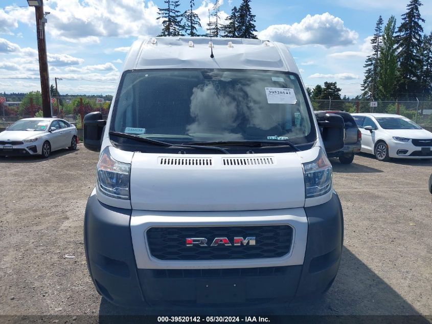2020 Ram Promaster 2500 High Roof 159 Wb VIN: 3C6TRVDG8LE112121 Lot: 39520142