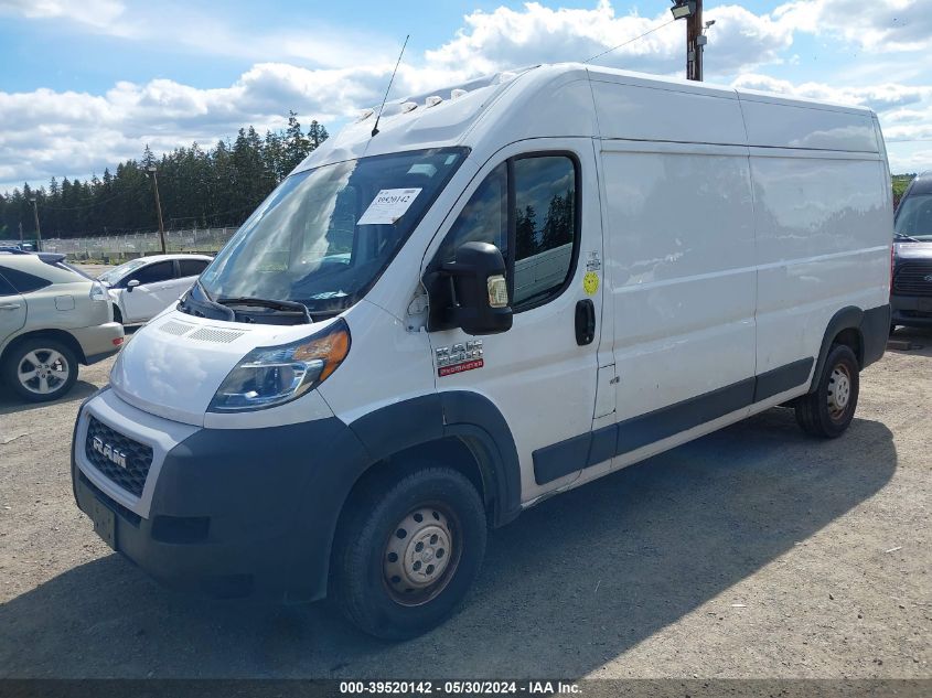 2020 Ram Promaster 2500 High Roof 159 Wb VIN: 3C6TRVDG8LE112121 Lot: 39520142