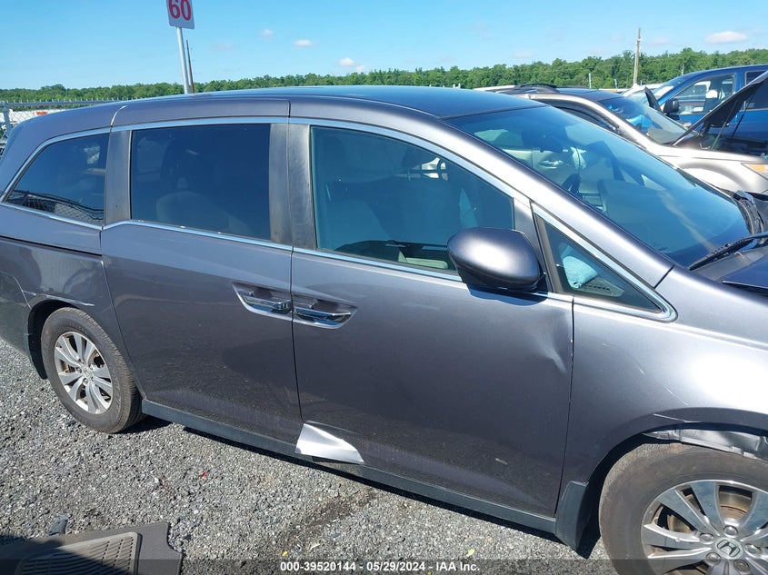 2016 Honda Odyssey Ex VIN: 5FNRL5H4XGB142404 Lot: 39520144