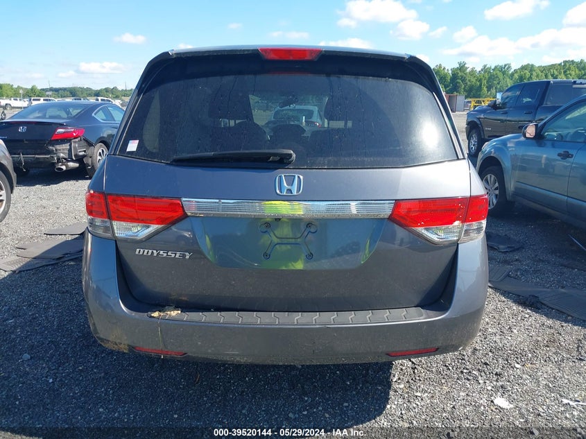 2016 Honda Odyssey Ex VIN: 5FNRL5H4XGB142404 Lot: 39520144