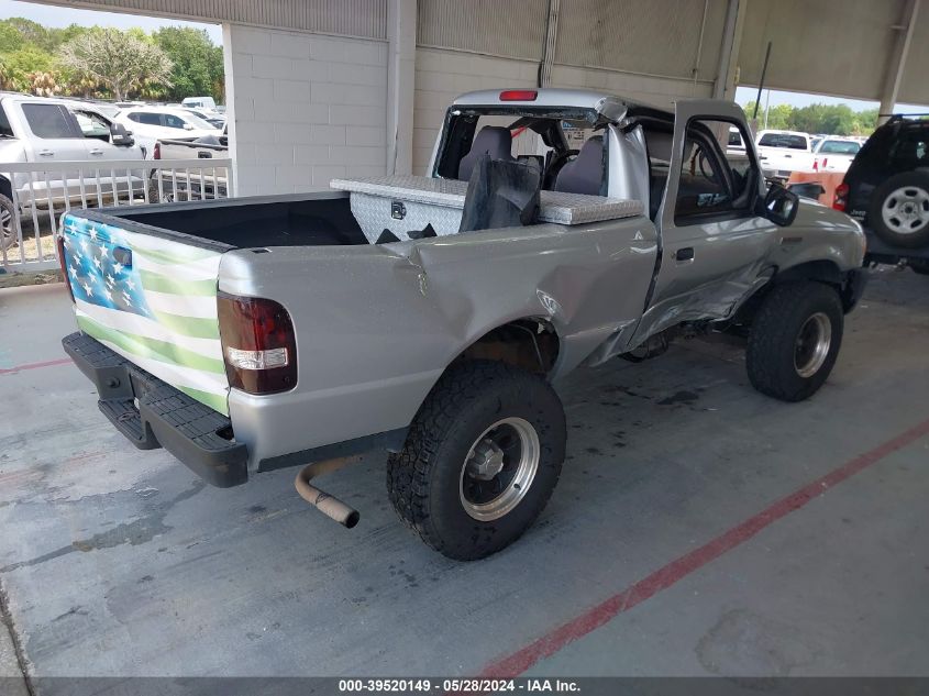 2008 Ford Ranger Xl/Xlt VIN: 1FTYR10D78PA62161 Lot: 39520149