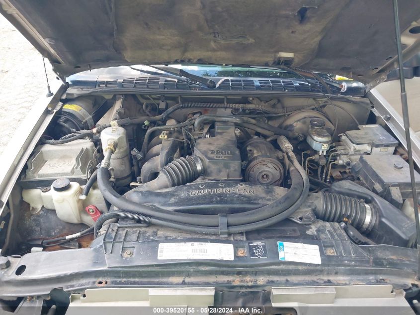 1999 GMC Sonoma Sls VIN: 1GTCS1942X8520215 Lot: 39520155