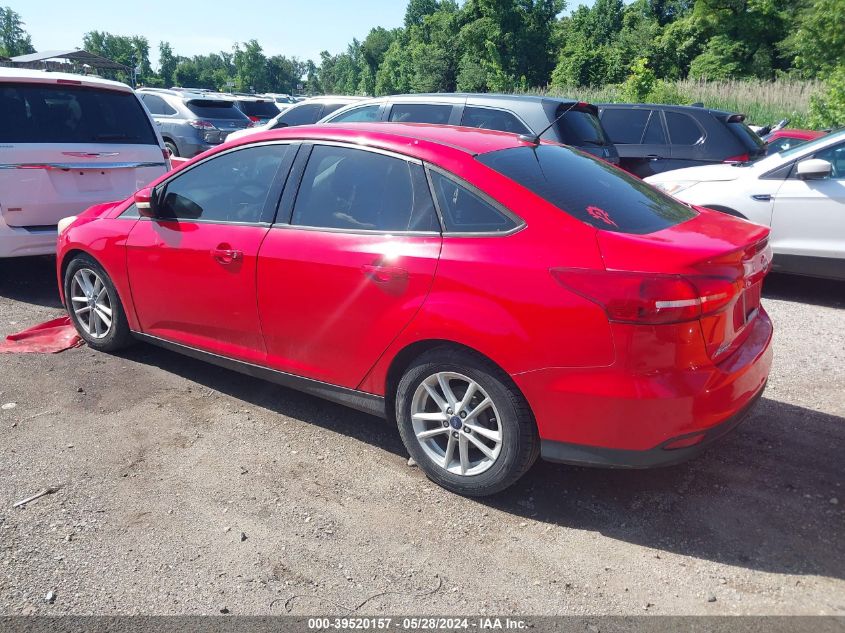 2016 Ford Focus Se VIN: 1FADP3F21GL286317 Lot: 39520157