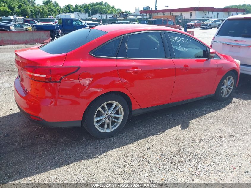 2016 Ford Focus Se VIN: 1FADP3F21GL286317 Lot: 39520157