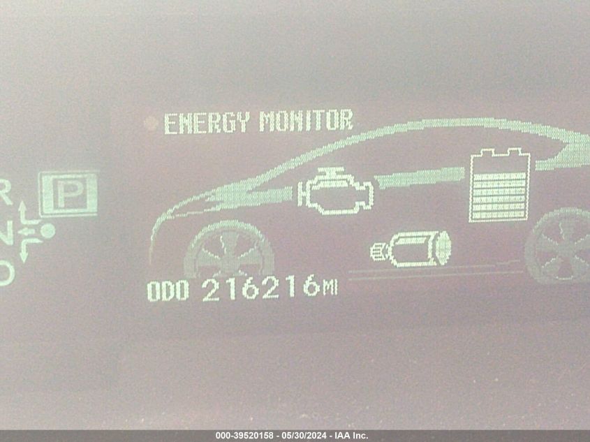 2011 Toyota Prius Three VIN: JTDKN3DU8B1422507 Lot: 39520158