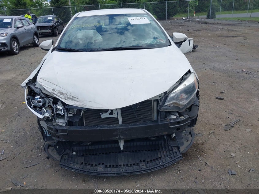 2016 Toyota Corolla S Plus VIN: 2T1BURHE9GC745492 Lot: 39520174