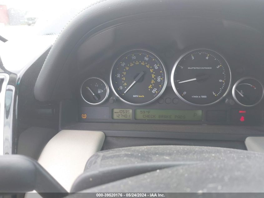 2007 Land Rover Range Rover Supercharged VIN: SALMF13477A261580 Lot: 39520176