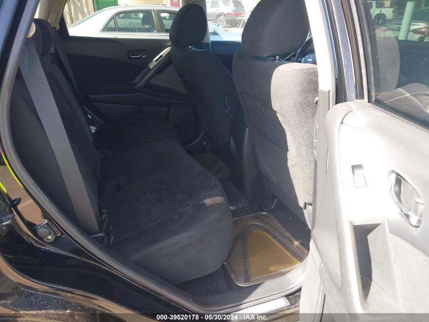 2010 Nissan Murano S VIN: JN8AZ1MU6AW010628 Lot: 39520178