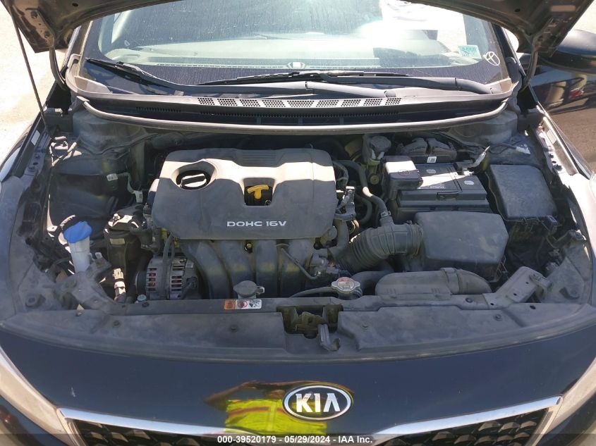2018 Kia Forte Lx VIN: 3KPFL4A70JE188967 Lot: 39520179