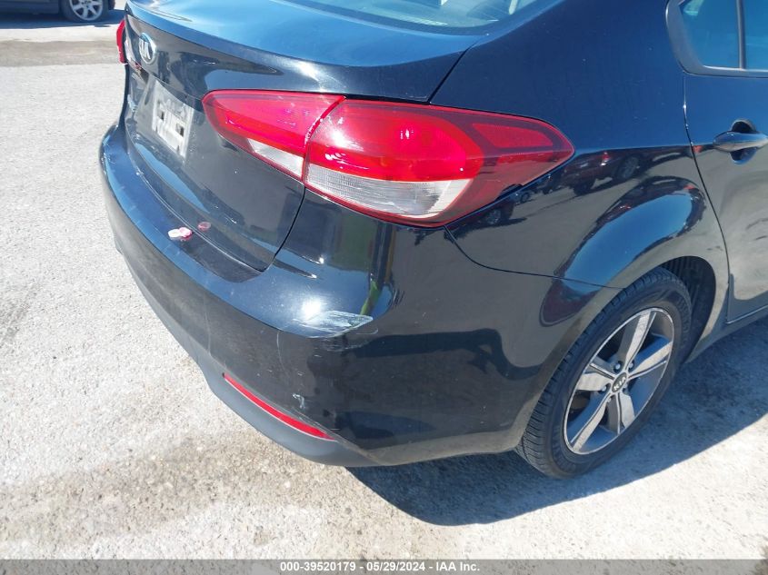 2018 Kia Forte Lx VIN: 3KPFL4A70JE188967 Lot: 39520179