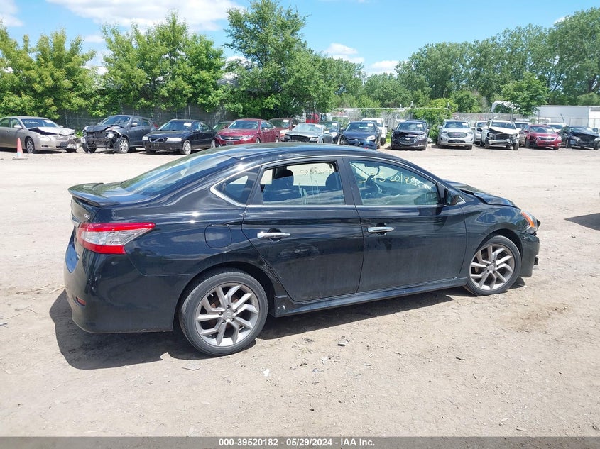2013 Nissan Sentra Sr VIN: 3N1AB7APXDL734966 Lot: 39520182