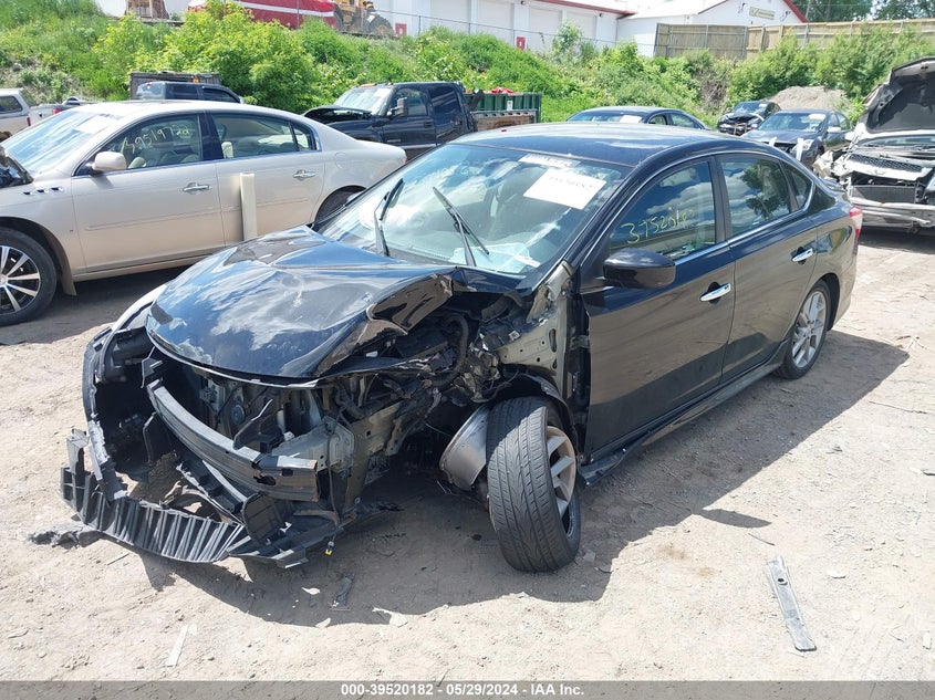 2013 Nissan Sentra Sr VIN: 3N1AB7APXDL734966 Lot: 39520182