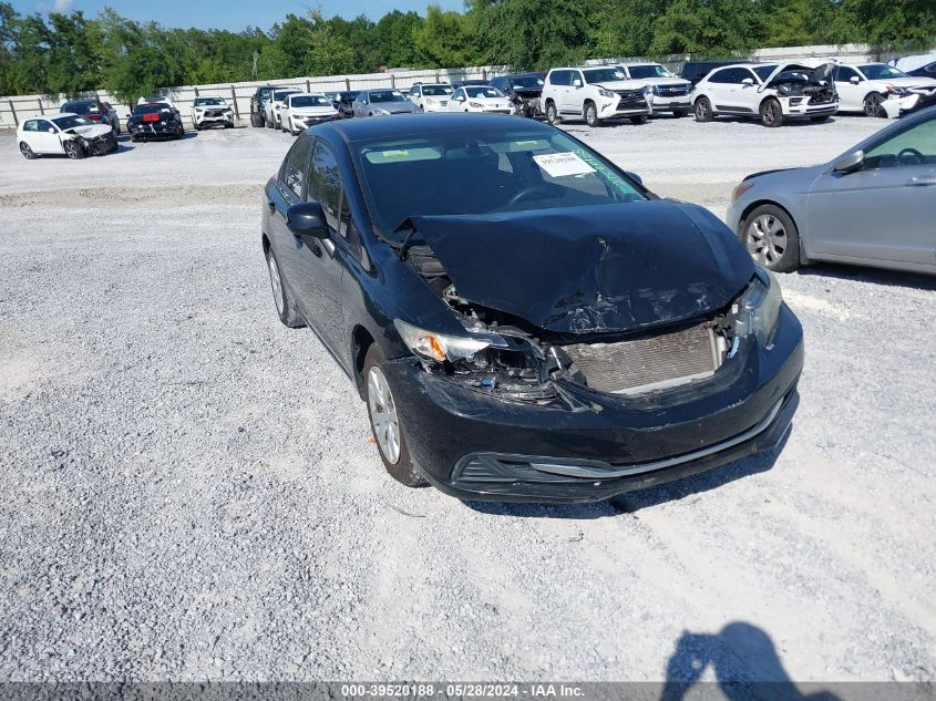 2013 Honda Civic Lx VIN: 19XFB2F56DE200400 Lot: 39520188