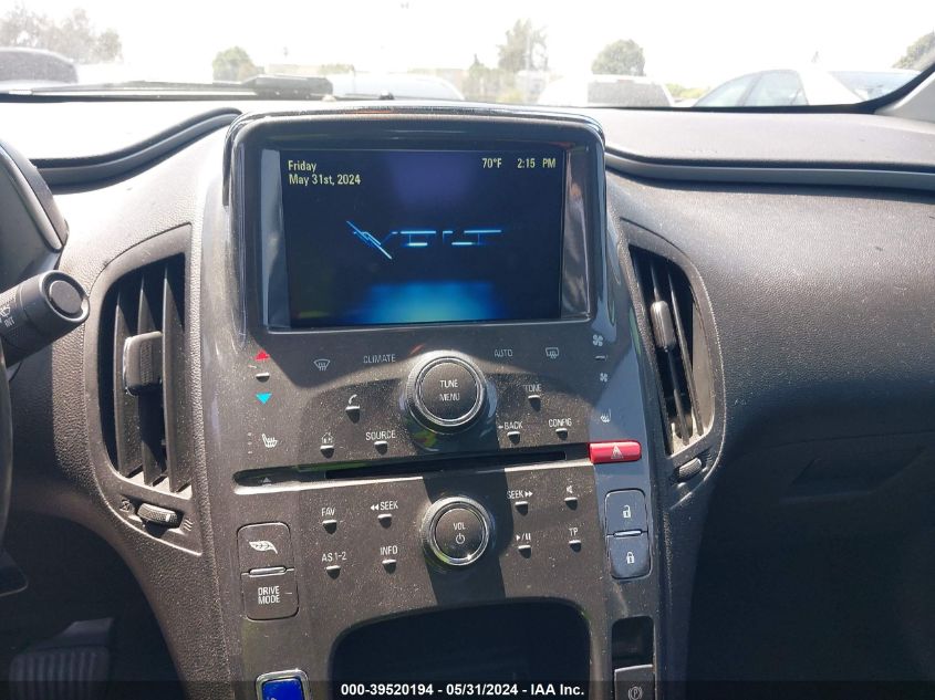 2014 Chevrolet Volt VIN: 1G1RF6E41EU163110 Lot: 39520194