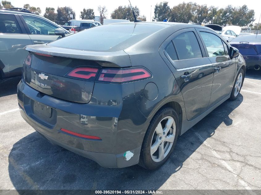 2014 Chevrolet Volt VIN: 1G1RF6E41EU163110 Lot: 39520194