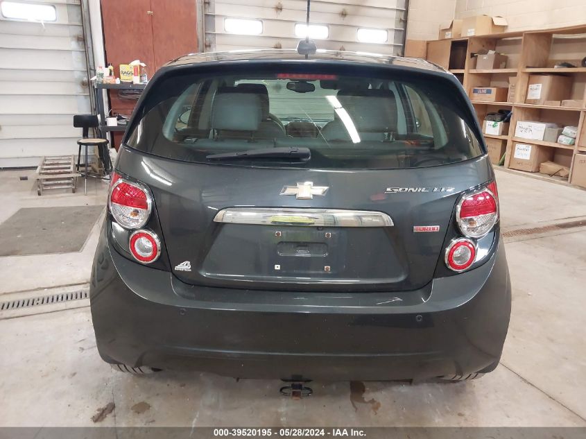 2015 Chevrolet Sonic Ltz Auto VIN: 1G1JE6SB0F4151292 Lot: 39520195