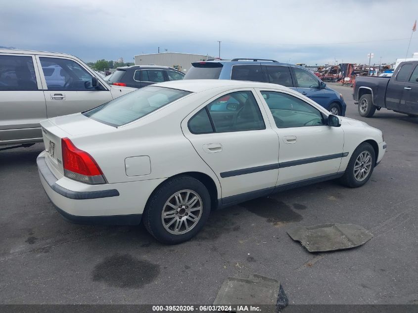 2003 Volvo S60 2.4 VIN: YV1RS64A232273208 Lot: 39520206