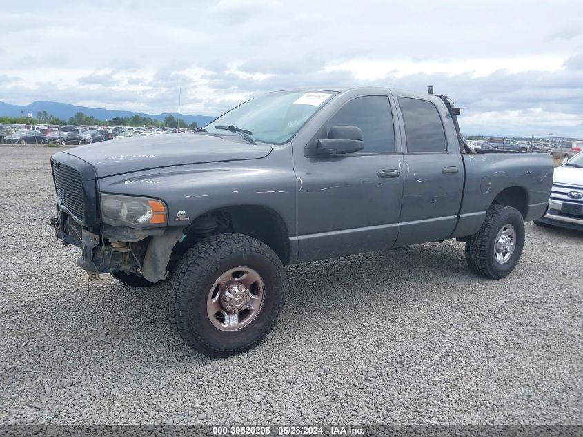 2004 Dodge Ram 2500 Slt/Laramie VIN: 3D7KU28CX4G166976 Lot: 39520208