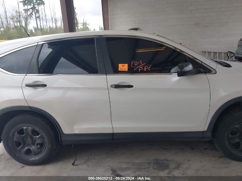 2015 Honda Cr-V Lx VIN: 5J6RM4H39FL047109 Lot: 39520212