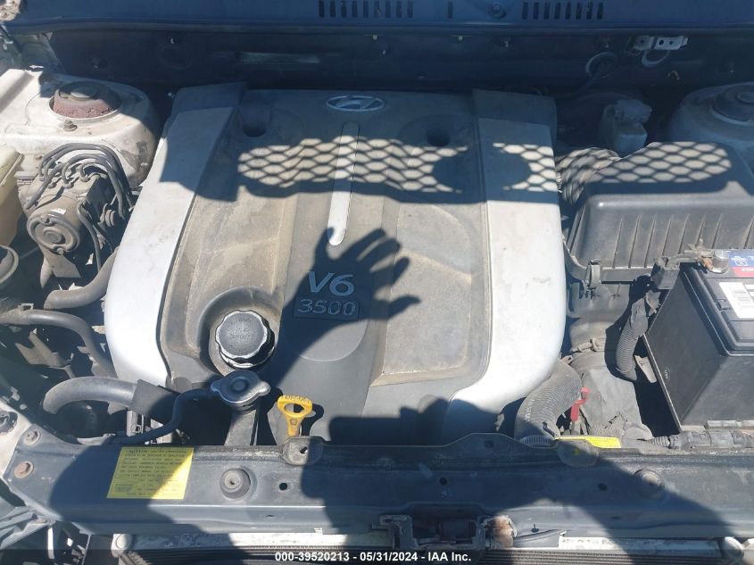 2004 Hyundai Santa Fe Gls/Lx VIN: KM8SC73E24U598652 Lot: 39520213