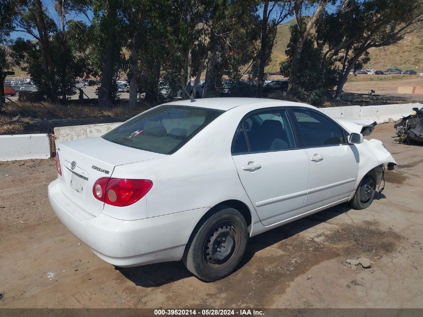 2005 Toyota Corolla Le VIN: 1NXBR32E65Z522202 Lot: 39520214