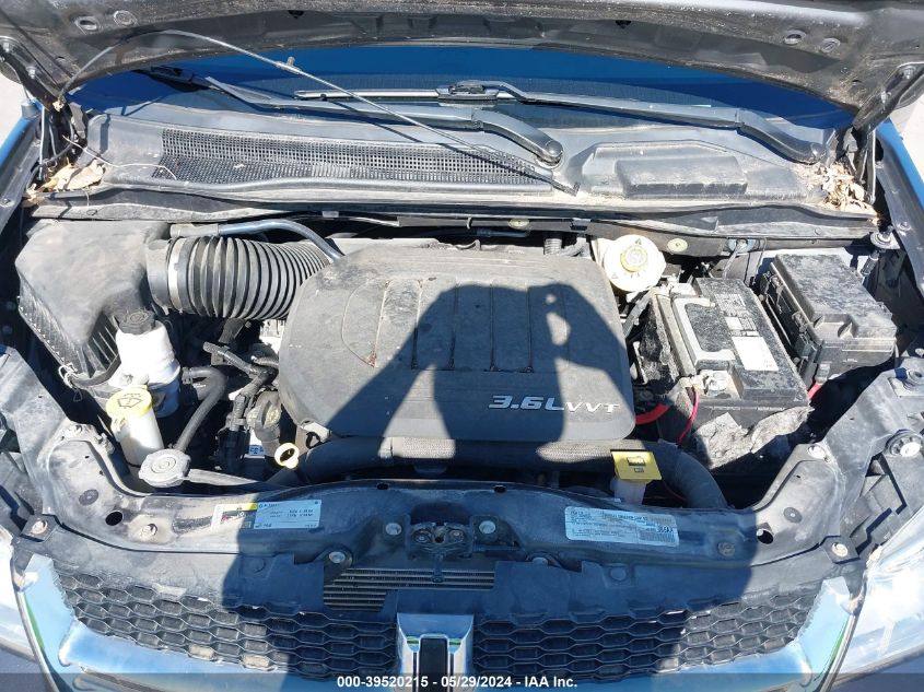 2017 Dodge Grand Caravan Sxt VIN: 2C4RDGCGXHR760323 Lot: 39520215