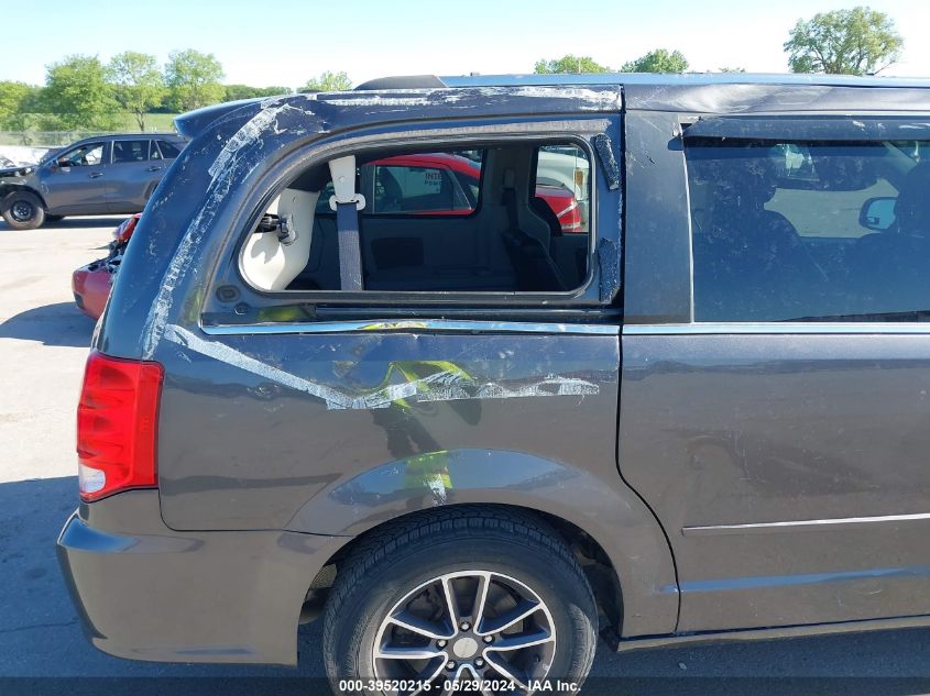 2017 Dodge Grand Caravan Sxt VIN: 2C4RDGCGXHR760323 Lot: 39520215