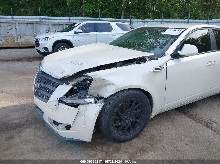 2009 Cadillac Cts Standard VIN: 1G6DF577190147301 Lot: 39520217
