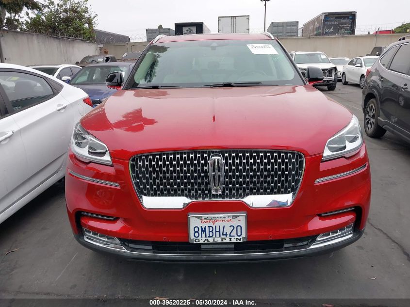 2020 Lincoln Aviator Reserve VIN: 5LM5J7XC1LGL06995 Lot: 39520225