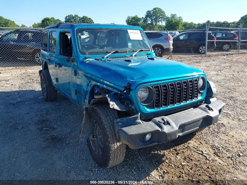 2024 Jeep Wrangler 4-Door Sport Rhd 4X4 VIN: 1C4PJXKN5RW233900 Lot: 39520236