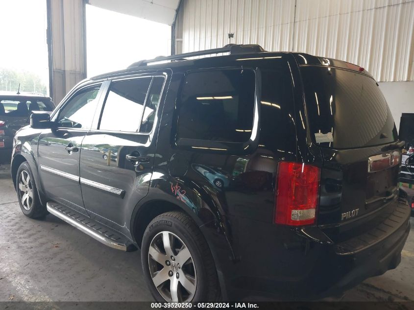 2015 Honda Pilot Touring VIN: 5FNYF4H95FB050267 Lot: 39520250