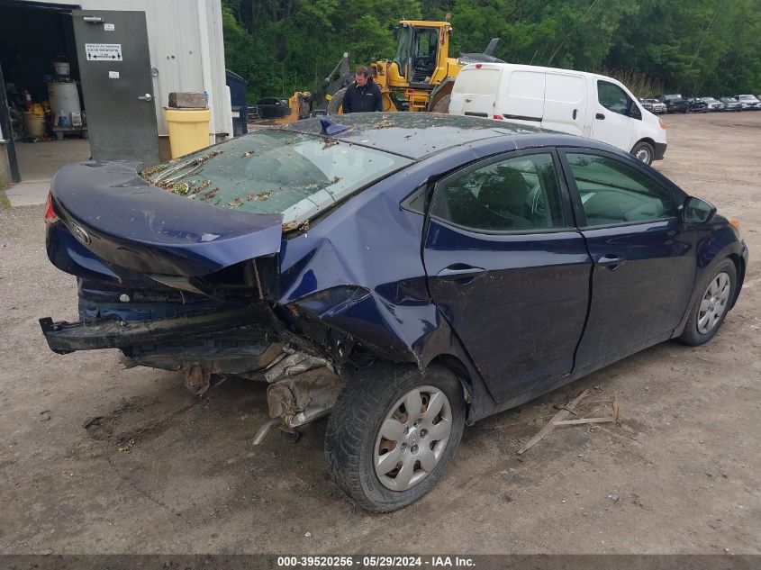 2013 Hyundai Elantra Gls VIN: 5NPDH4AE6DH414758 Lot: 39520256