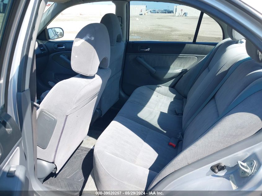 2003 Honda Civic Lx VIN: 2HGES16623H520106 Lot: 39520257